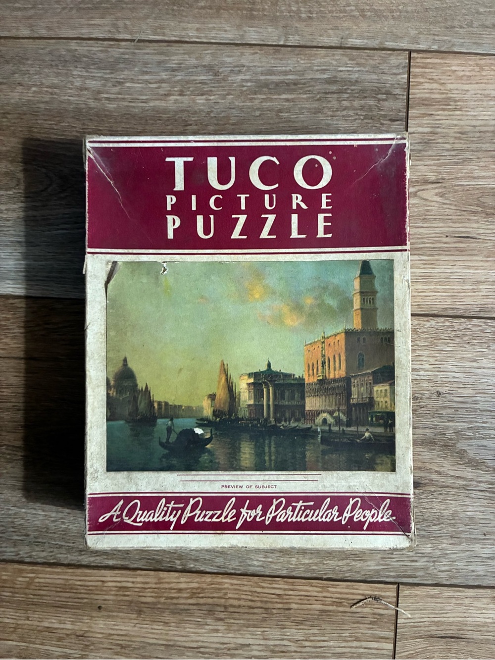 Tuco Vintage Picture Puzzle 300-500 pcs Venice at Eventide